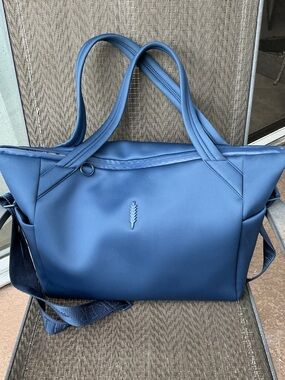 Thacker BEISER Indigo Blue Neoprene XL Tote Bag